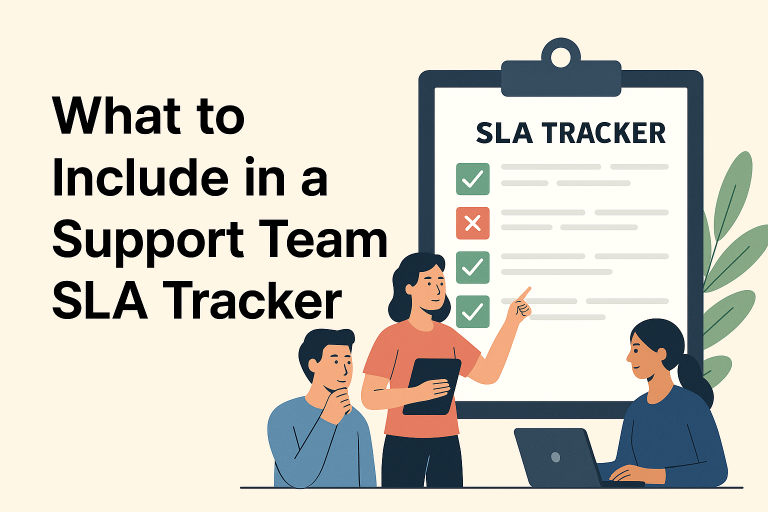 What to include in your Support Team SLA Tracker - Get powerful insights to help improve your Support Operations.